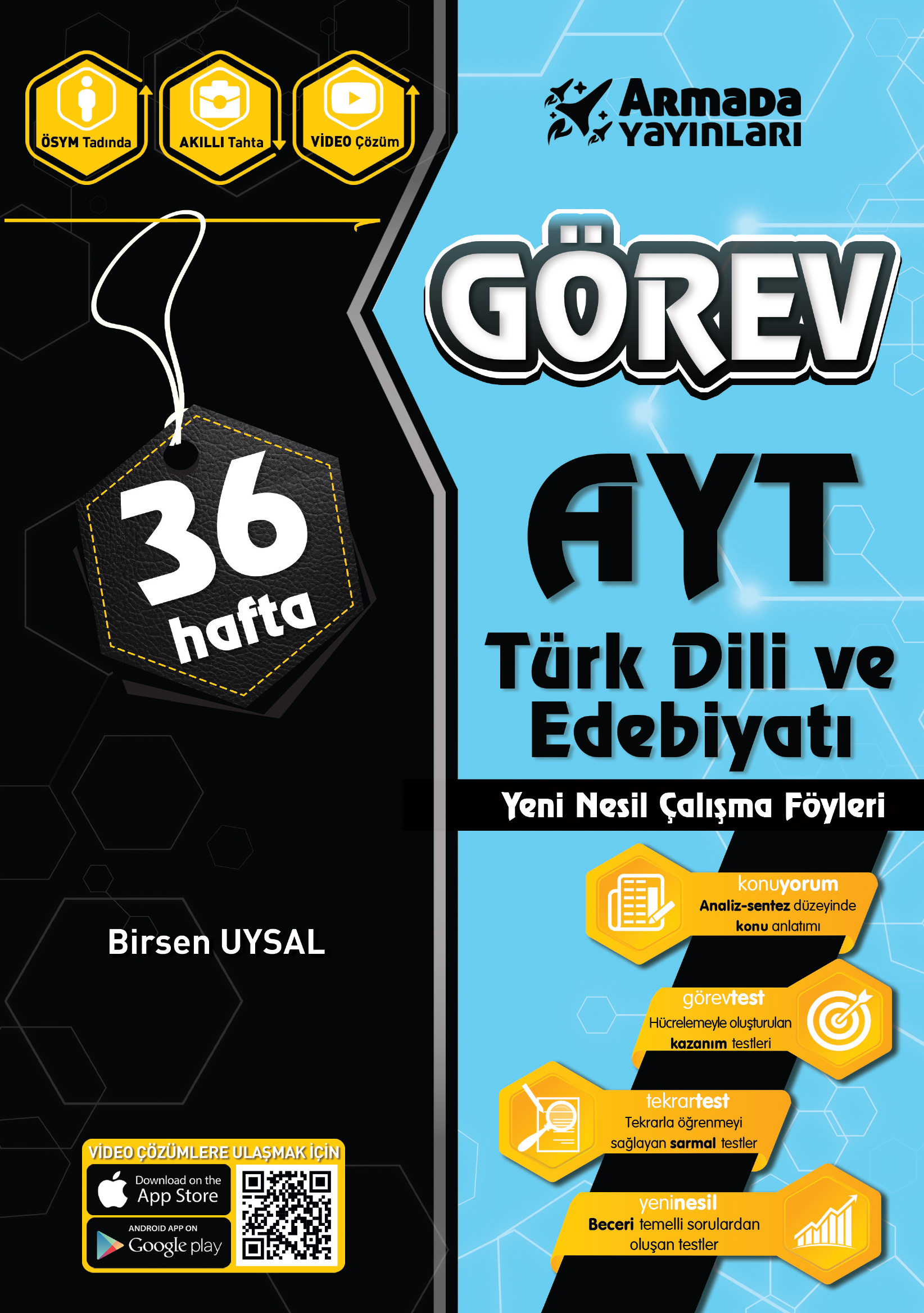 Görev AYT Edebiyat Yeni Nesil Çalışma Föyleri kapak görseli